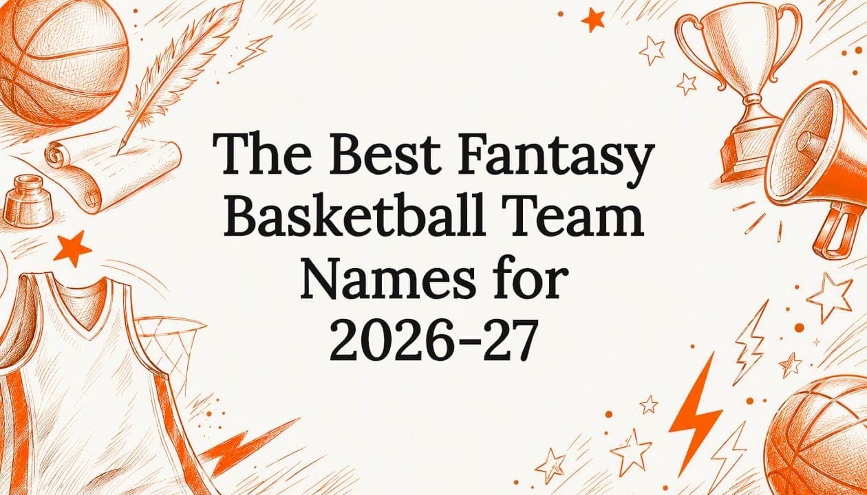 The Best Fantasy Basketball Team Names for 2026-27