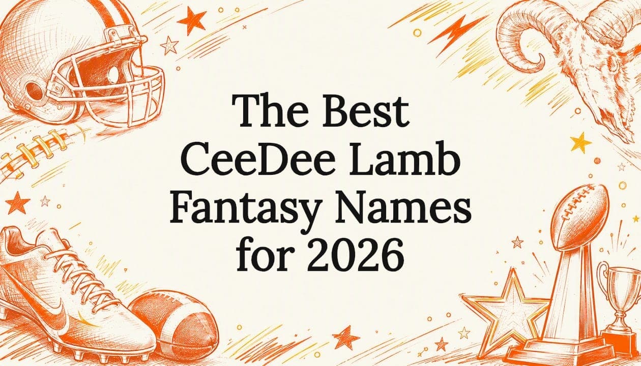 The Best CeeDee Lamb Fantasy Names for 2026