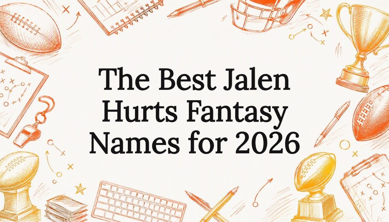 The Best Jalen Hurts Fantasy Names for 2026