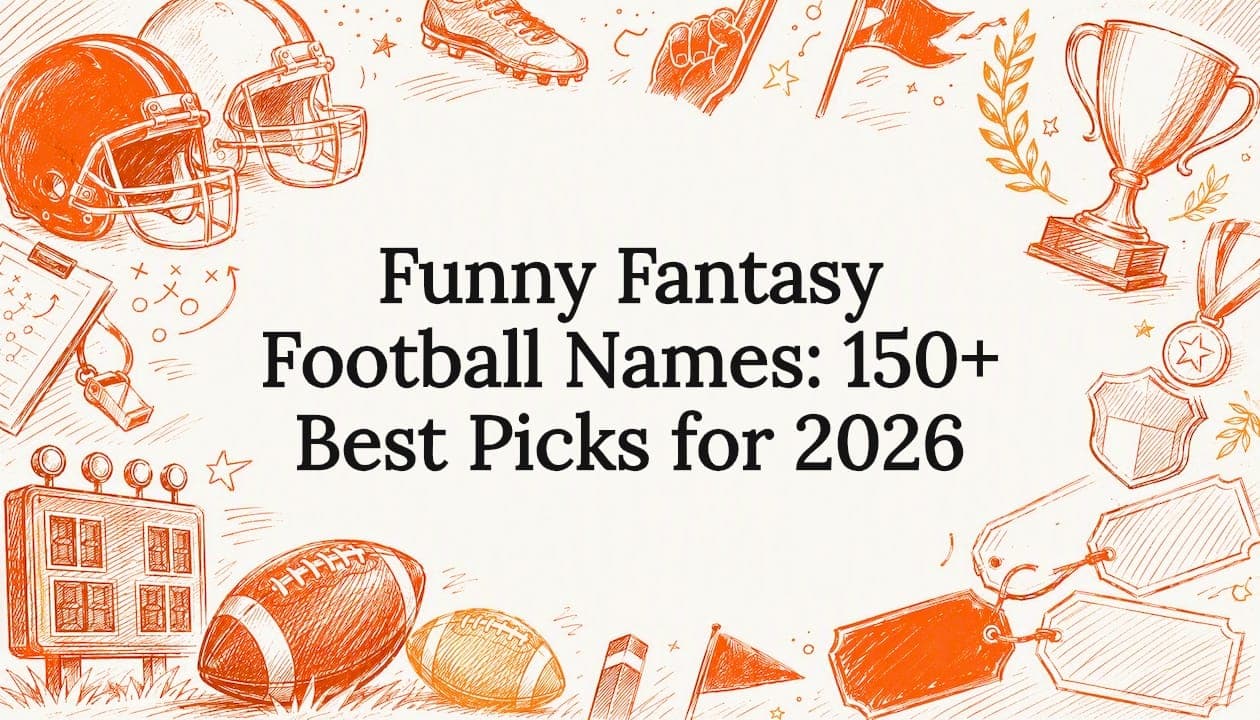 Funny Fantasy Football Names: 150+ Best Picks for 2026