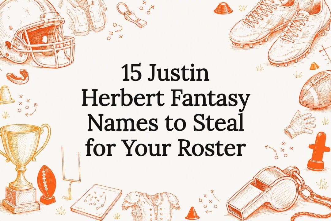 15 Justin Herbert Fantasy Names to Steal for Your Roster