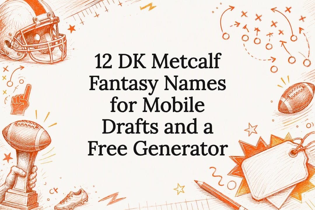 12 DK Metcalf Fantasy Names for Mobile Drafts and a Free Generator