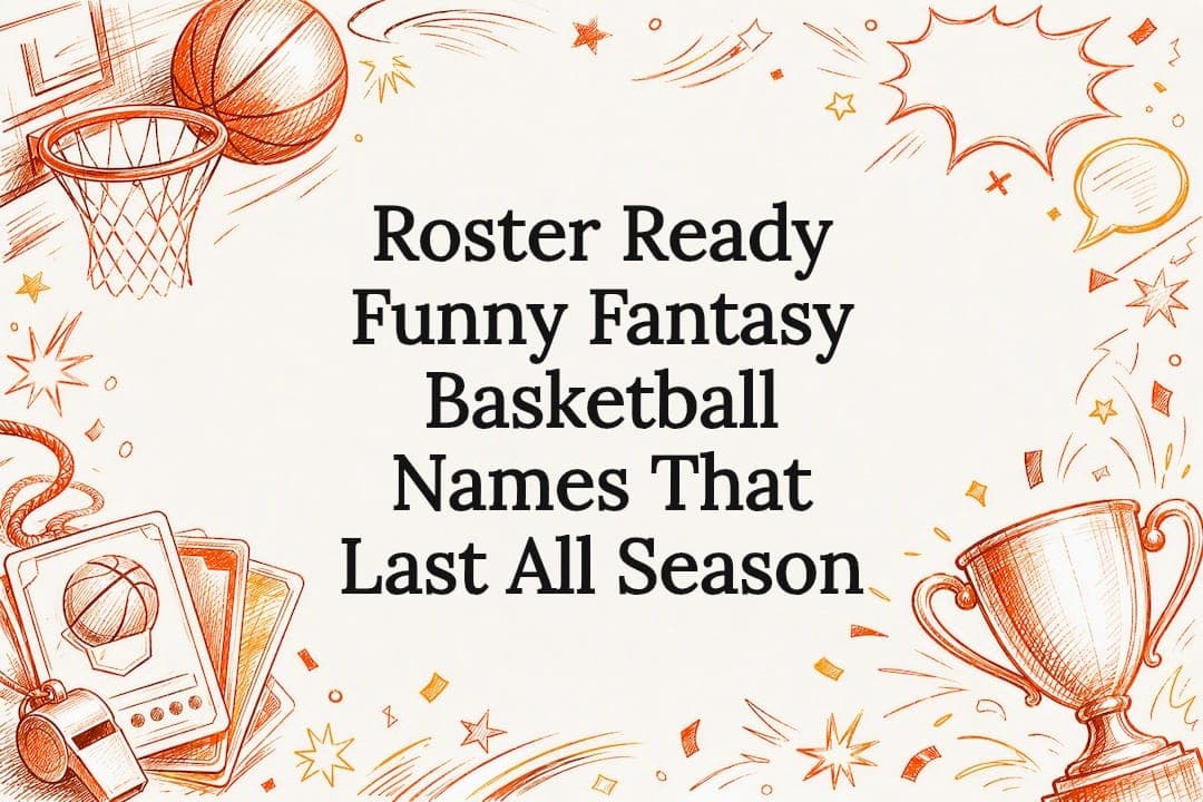 Roster Ready Funny Fantasy Basketball Names That Last All Season