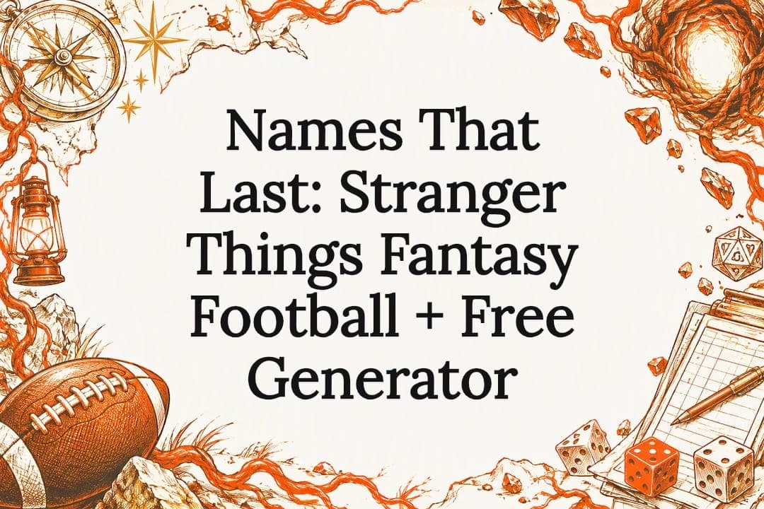 Names That Last: Stranger Things Fantasy Football + Free Generator