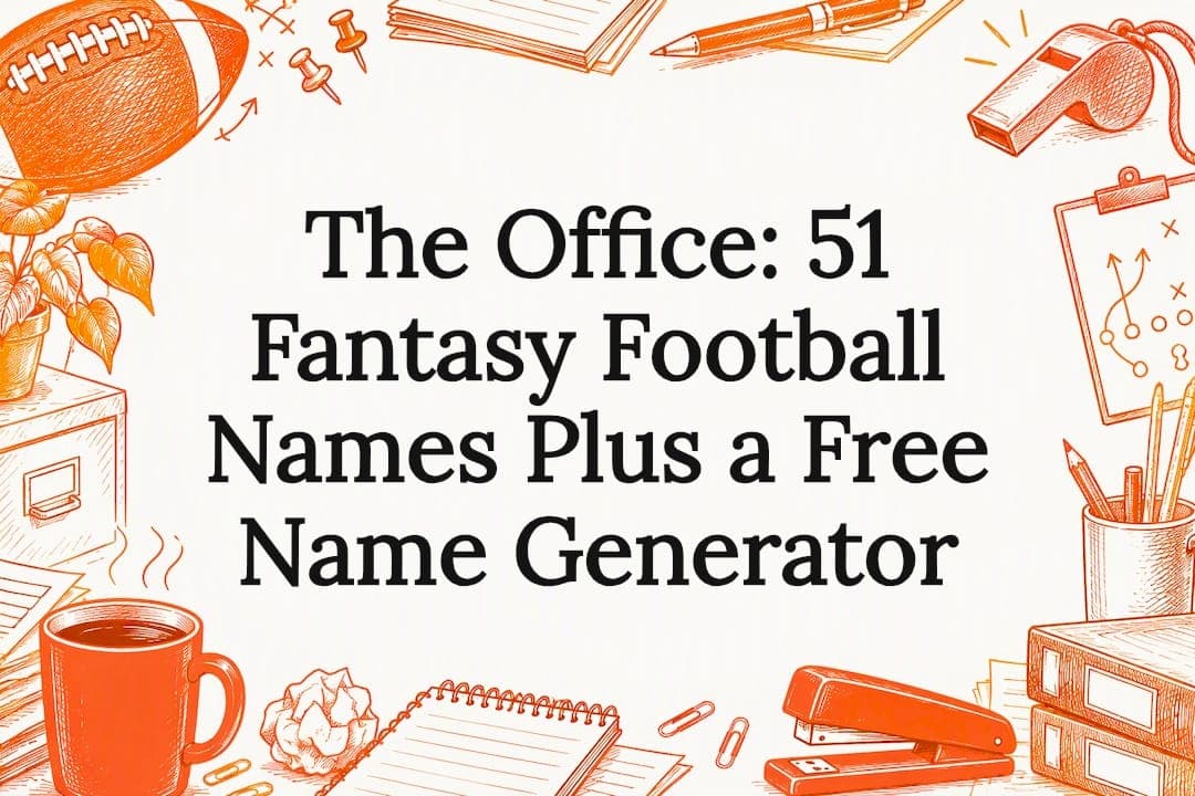 The Office: 51 Fantasy Football Names Plus a Free Name Generator