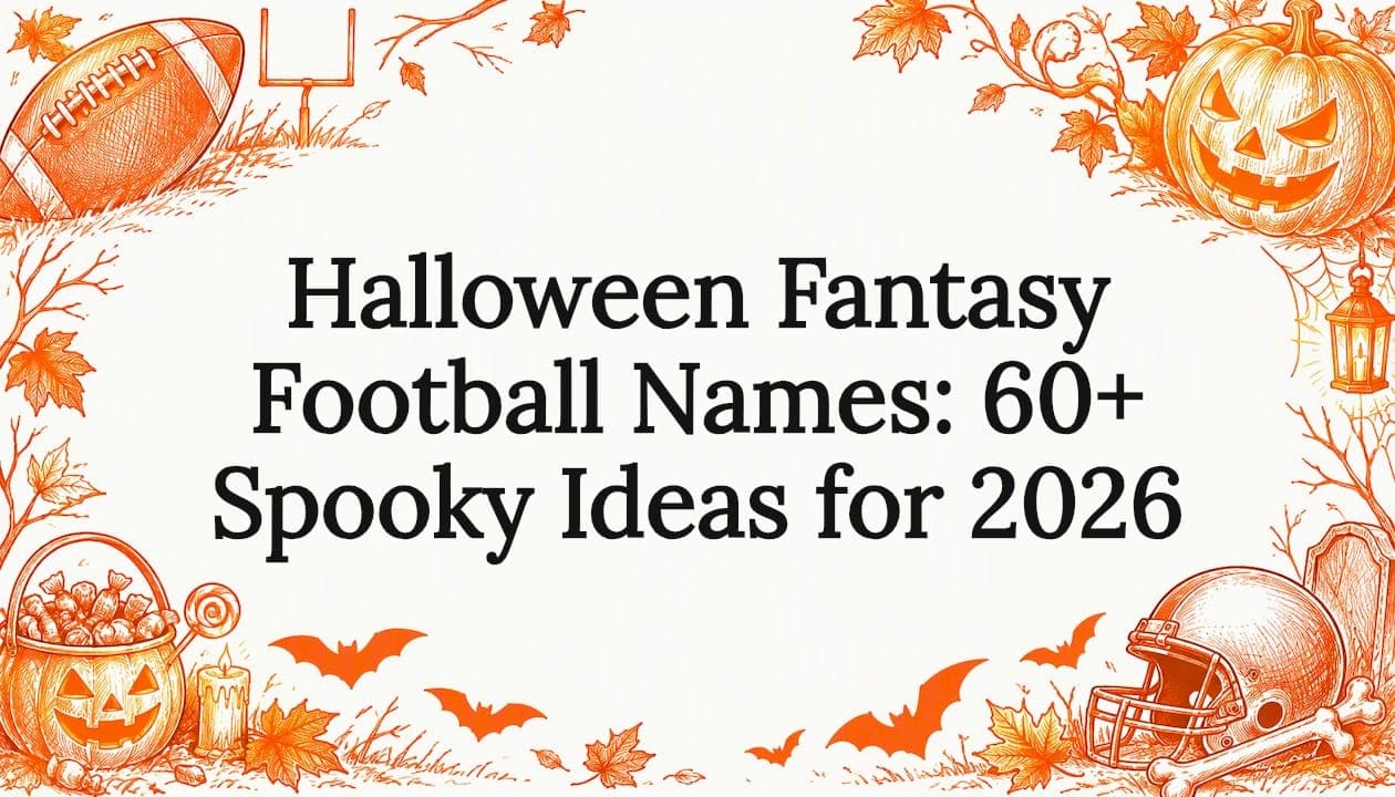 Halloween Fantasy Football Names: 60+ Spooky Ideas for 2026